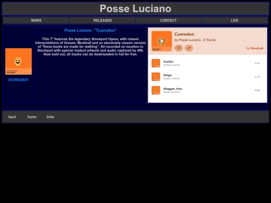 releases/STORAGE01 screenshot