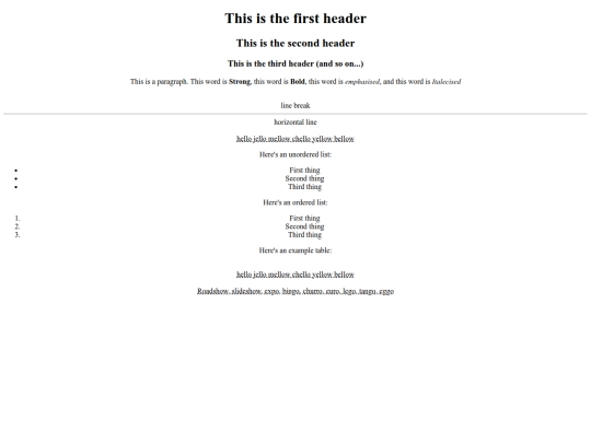 test screenshot