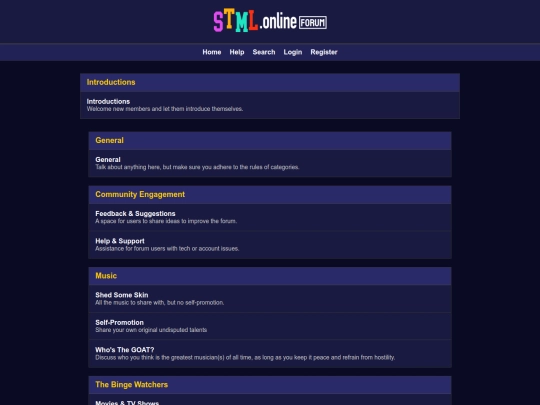 forum screenshot