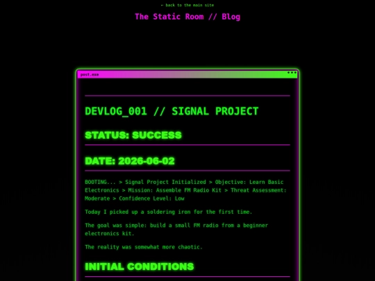 blog/I Built a Radio screenshot