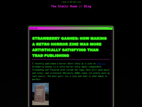 blog/Strawberry Gashes screenshot