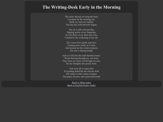 poetry/eng/writing_desk screenshot