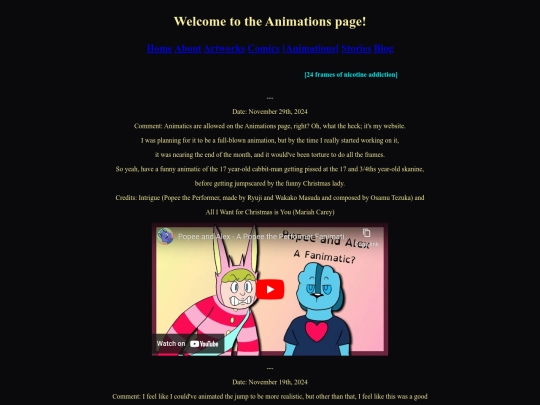 animations screenshot
