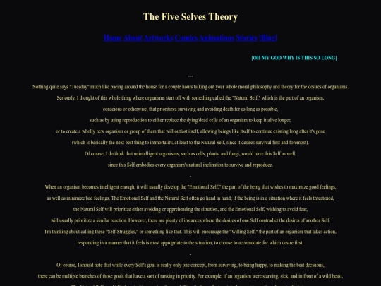 fiveselvestheory screenshot