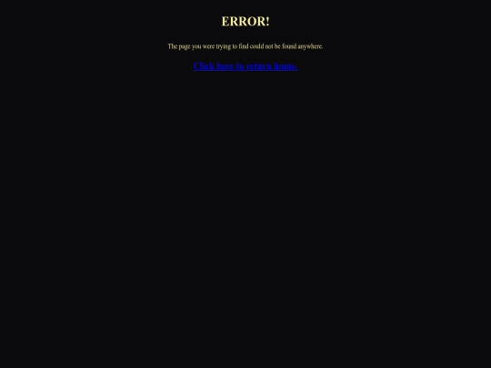 not_found screenshot