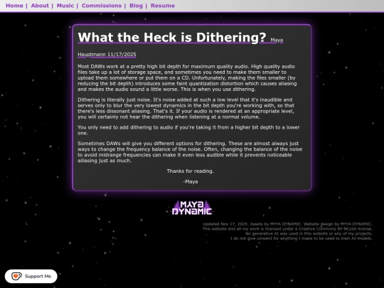 blog/What the Heck is Dithering screenshot