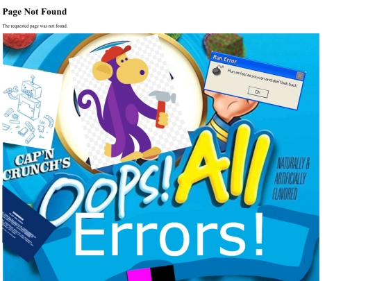 not_found screenshot