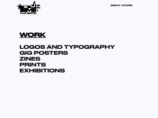 Homepage screenshot