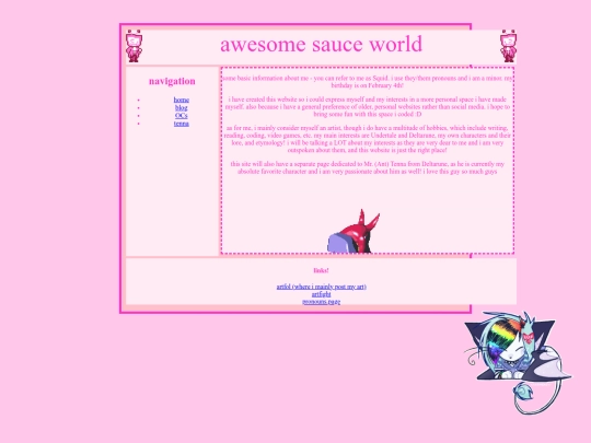 aboutme screenshot