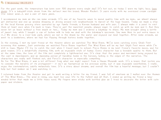 diary/aug23rd2023 screenshot