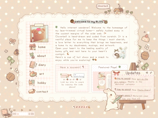 homepage screenshot