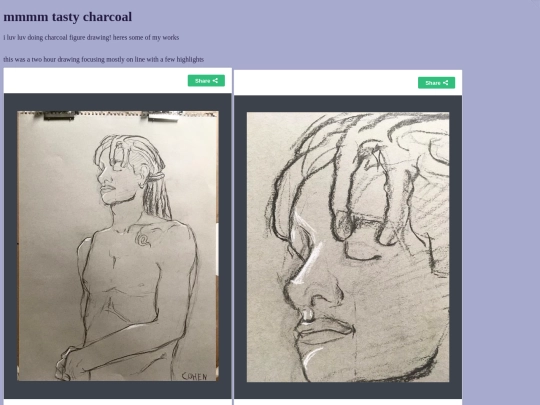 charcoal screenshot