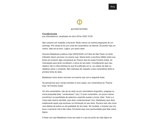 condicionais screenshot
