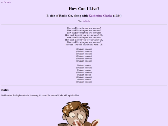 lyrics/howcanilive screenshot