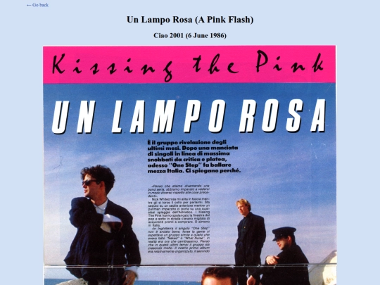 press/unlamporosa screenshot