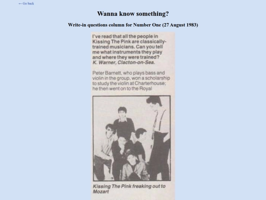 press/wannaknowsomething screenshot