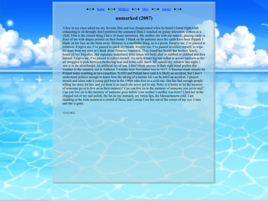 poems/unmarked screenshot
