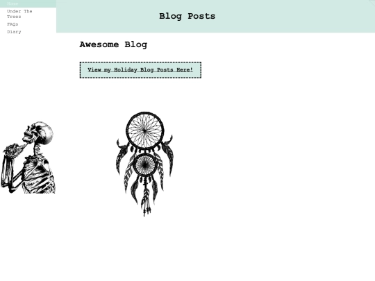 blog posts screenshot