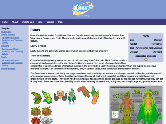 species/plants screenshot