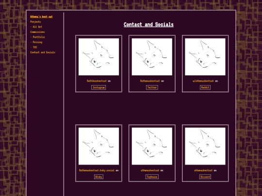 pages/content/contact screenshot