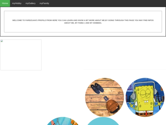 myProfile screenshot