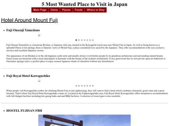 stayAroundFuji screenshot