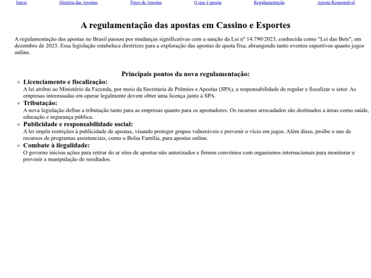 projeto/regulamentacao screenshot