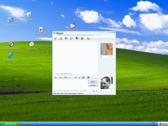 msn screenshot