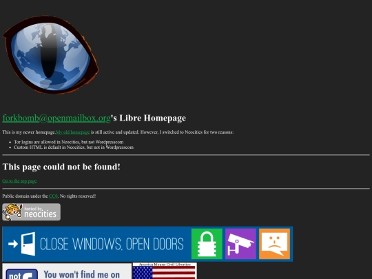 not_found screenshot
