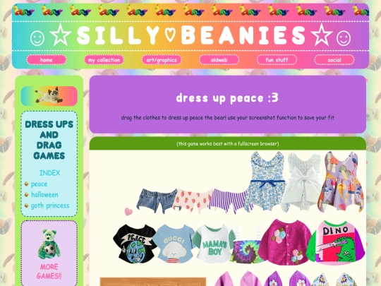 fun/dressups/dressuppeace screenshot