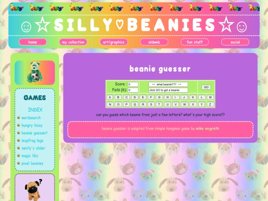 fun/games/beanieguesser screenshot