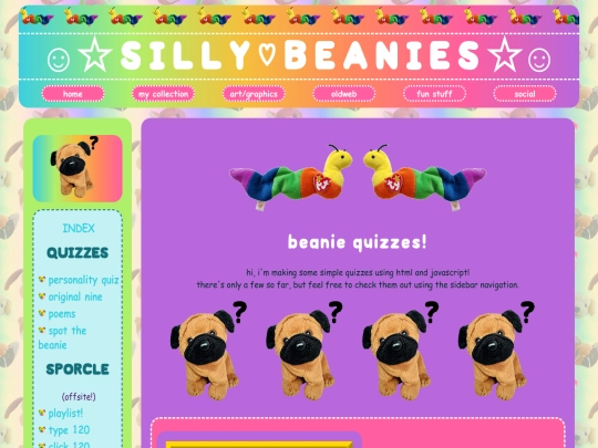 fun/quizzes/quizindex screenshot