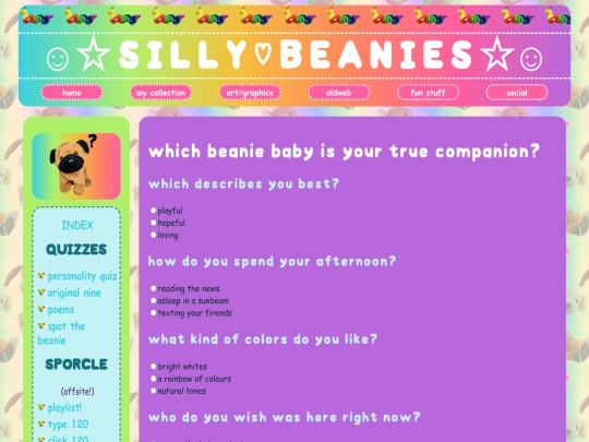 fun/quizzes/quizpersonality screenshot
