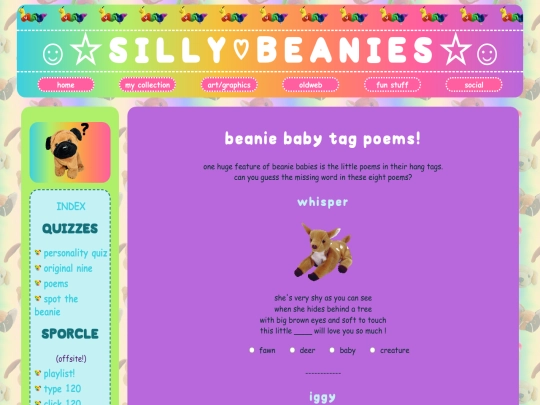 fun/quizzes/quizpoems screenshot