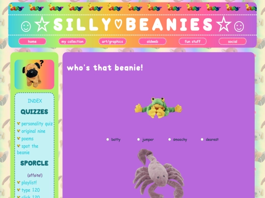 fun/quizzes/quizwho screenshot