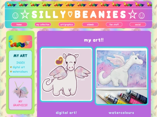 mywork/art/artindex screenshot