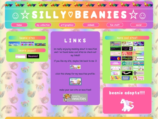 social/links screenshot