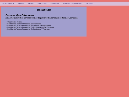 carreras screenshot