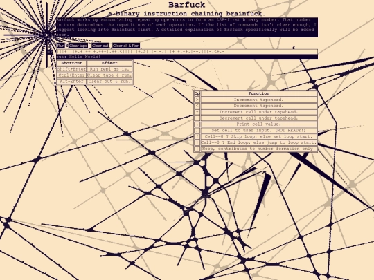 projects/Barfuck screenshot