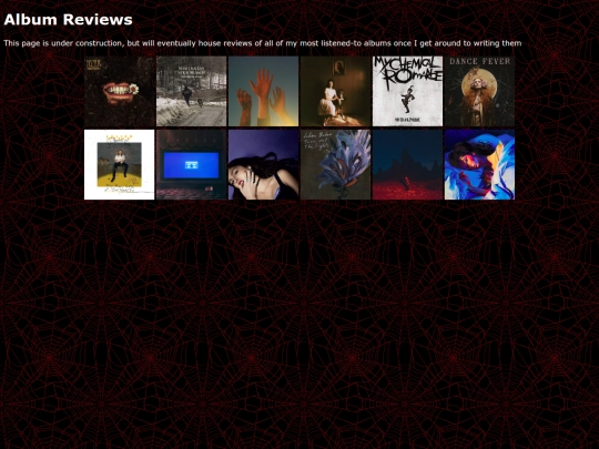 albums screenshot