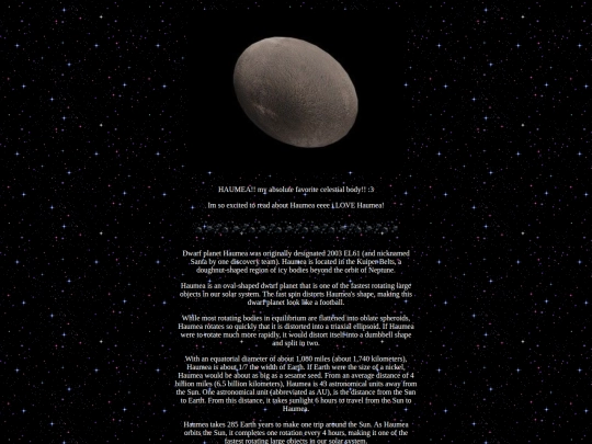 favhaumea screenshot