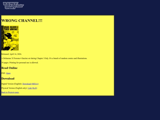 wrongchannel screenshot