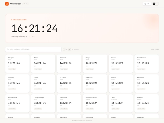 WorldClock-6 screenshot