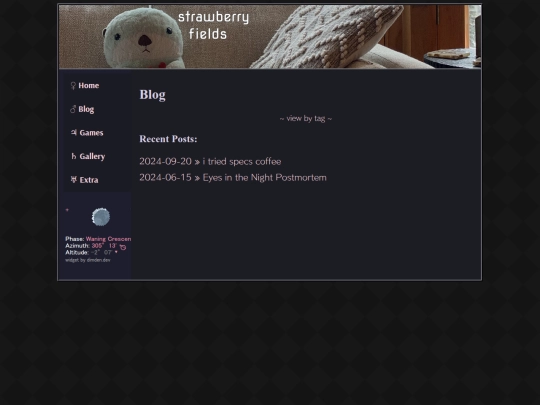 blog screenshot