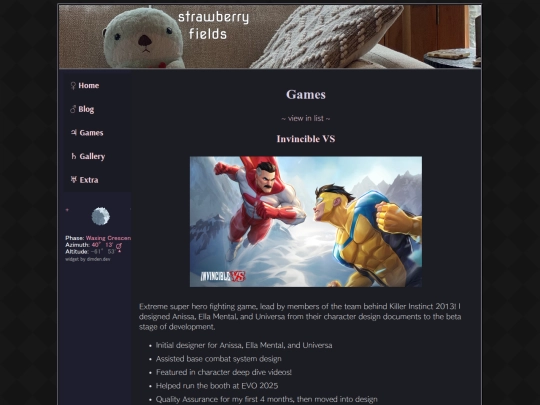 games screenshot