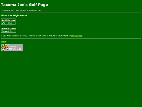 scores/links/links386 screenshot