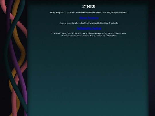 zines screenshot