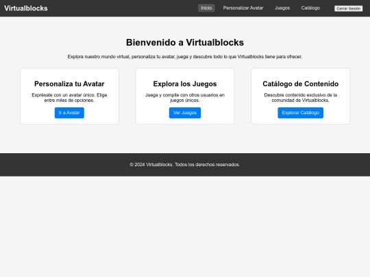 Inicio _ Virtualblocks screenshot
