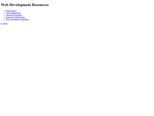 HotBeans/webdevlinks screenshot