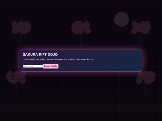 dojo game screenshot